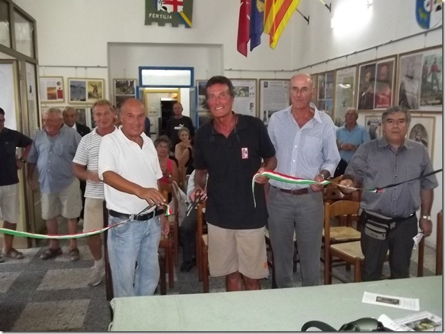 INAUG. MOSTRA DI FERTILIA CON G.CASU