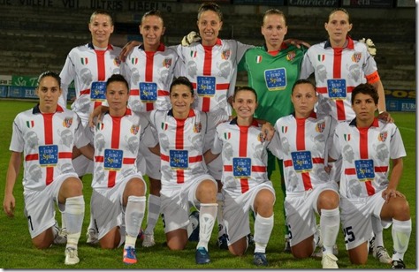 TORRES CALCIO FEMMINILE SQUADRA RITAGL.