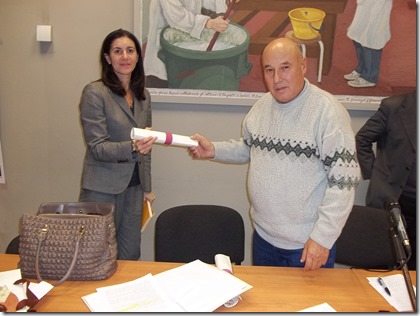 2 PERGAMENA RICORDO ALL'ONOREVOLE ELENA CENTEMERO