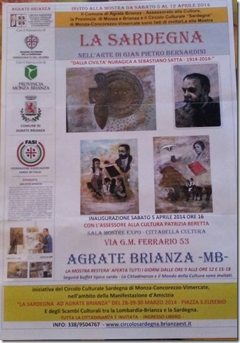 MOSTRA SATTA AGRATE LOCANDINA
