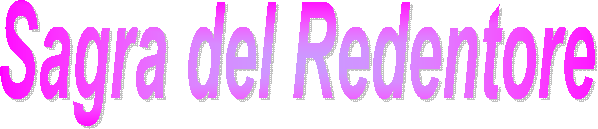 Sagra del Redentore